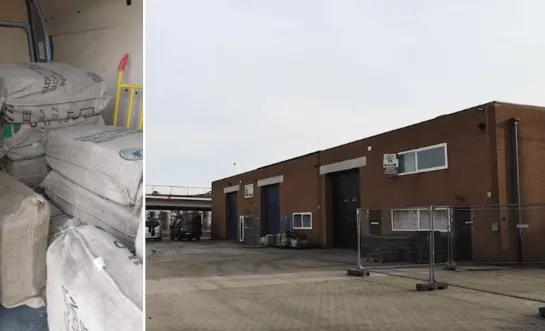 Cocaïne gevonden in loods in Ravels