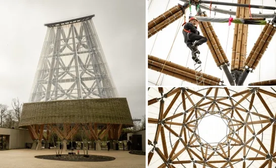 Nieuwe toren aan inkom dierenpark Planckendael
