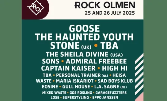 Rock Olmen eerste drop affiche 2026