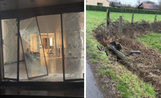 ramkraak garage Herentals dure Mercedessen gestolen