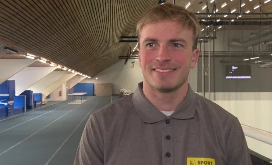 Simon Verherstraeten na 60 meter