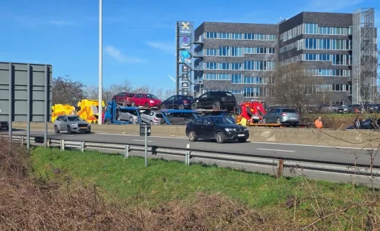 ongeval E313 Geel-West