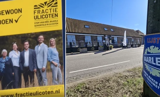 Fractie Ulicoten is grootste in Baarle-Nassau