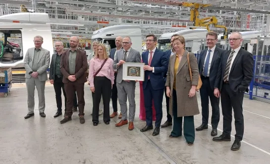 DAF Trucks Oevel bezoek minister Diependaele regelgeving wetten