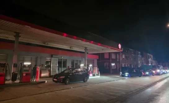 Tankstation in Willebroek