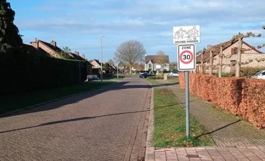 Bord Zone 30 Dessel