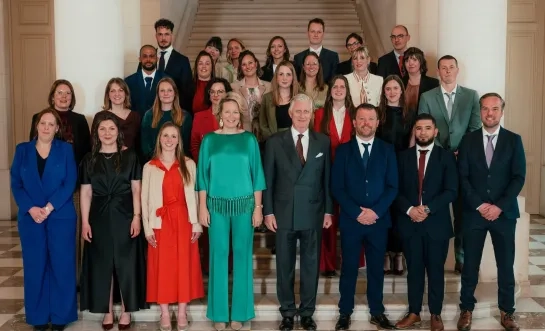Simon Wittevronghel leerkracht De Beemden Busleyden Atheneum Mechelen paleis Koning Filip Koningin Mathilde