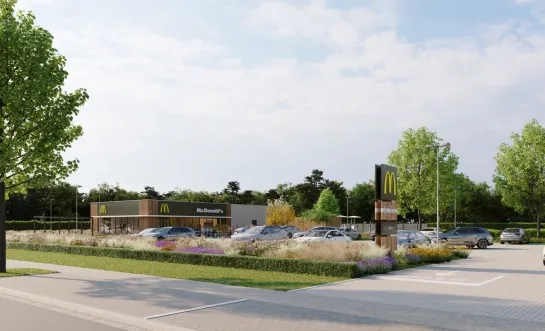 Toekomstbeeld Mcdonald's in Herselt