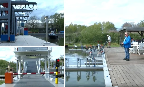 Modelbouwers nemen nieuwe haven in gebruik