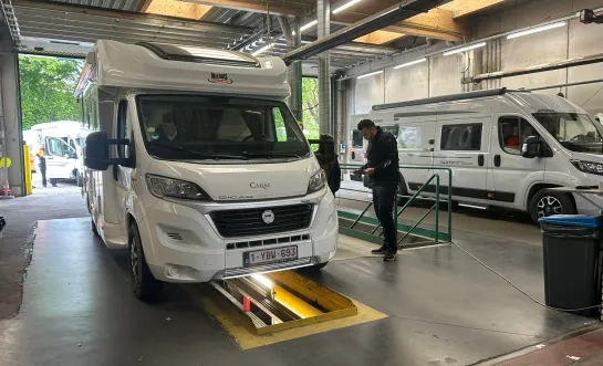 camper veiligheidscheck autokeuring Geel