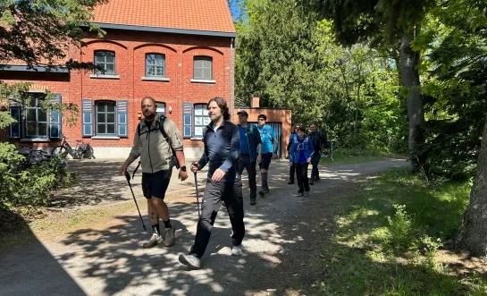 Molse 60 wandelen scouts Mol Sint-Carolus