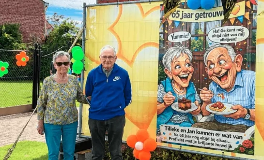 65 jaar getrouwd