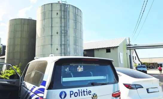 ontploffing landbouwbedrijf Duffel arbeider zwaargewond
