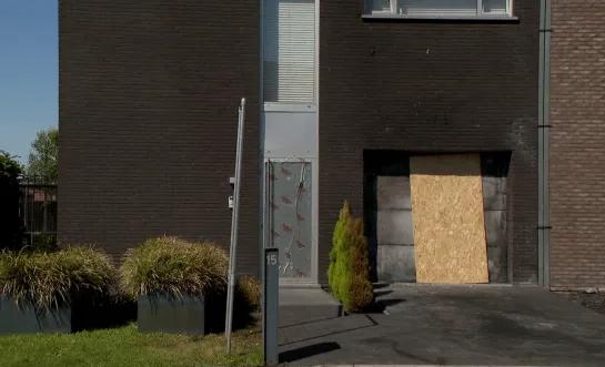 brandbom Dessel Hameldijk verkeerde huis