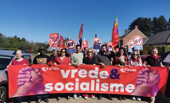 PVDA 1 mei 100 jaar socialisme in Meerhout