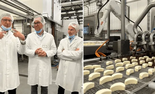 Nieuwe productielijn bij IJsboerke in Tielen