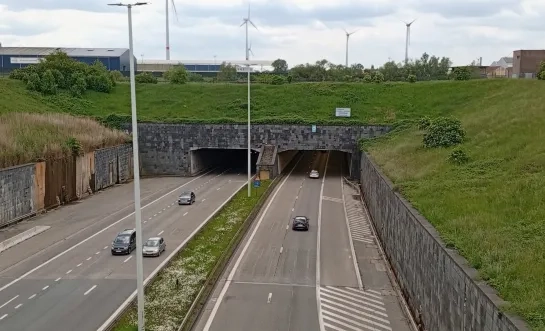 tunnel werken 