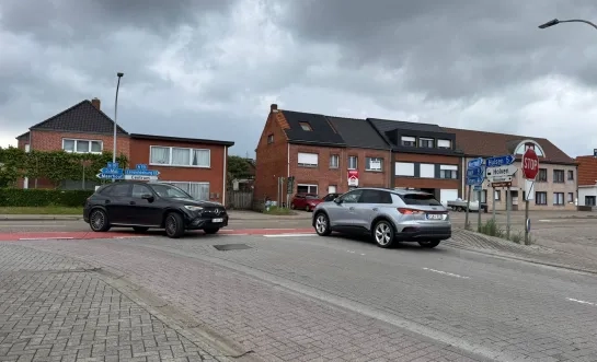 Kruispunt Westhoek in Balen