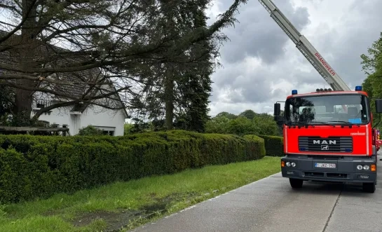 blikseminslag Beerzel