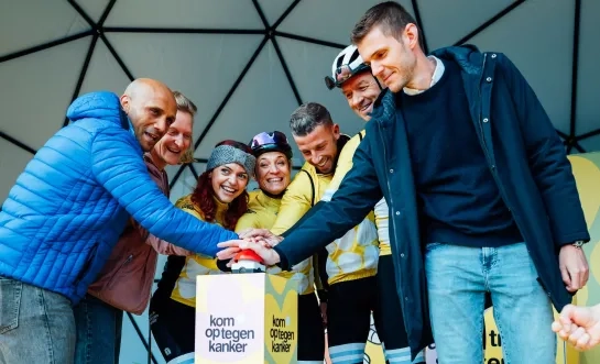 1.000km voor Kom op Tegen Kanker zamelt recordbedrag in