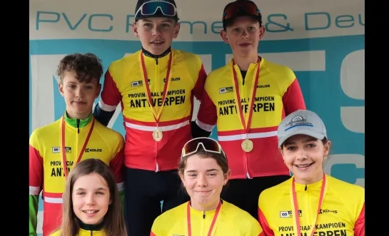 Provinciale kampioenen bij de aspiranten 2026
