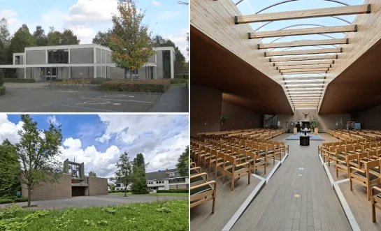 Kerkgebouwen in Oosterwijk en Herentals 