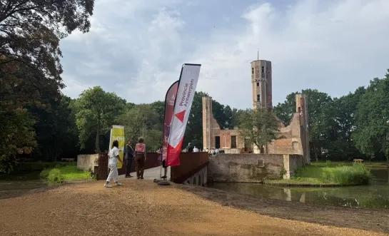 Kasteelruïne Ter Elst Duffel weer open