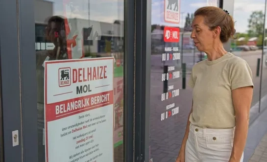 Delhaize Mol sluiting