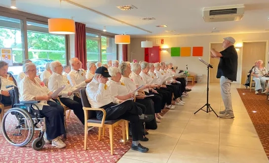 koor flatsingers Heiberg