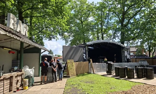 Opbouw Retie Rockt