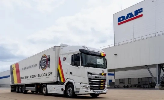 DAF Trucks Oevel nieuwe truck 60ste verjaardag