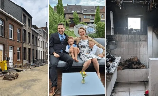 Crowdfunding voor gezin na brand