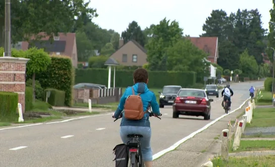 Geen fietspaden voorlopig op N110
