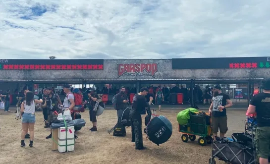 Opening camping Boneyard Graspop