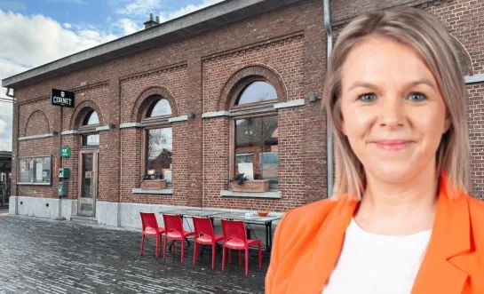 Dorien Cuylaerts station gebouw leegstand NMBS