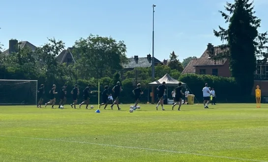 Eerste training KVC Westerlo