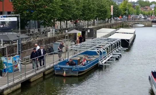 Nieuw bootshuis Malinska Mechelen