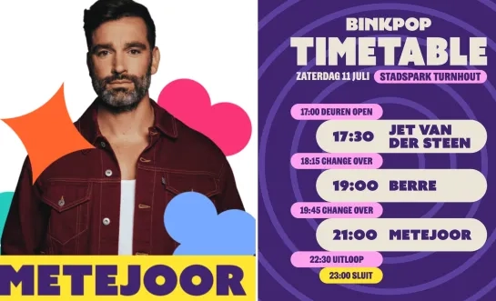 Binkpop is geannuleerd