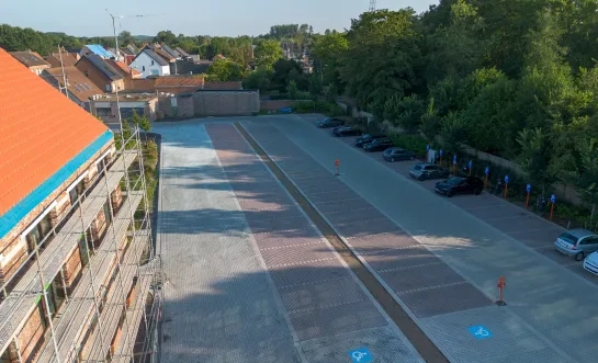 Parking achter gemeentehuis Berlaar