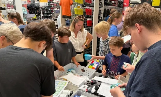 Panini voetbalprentjes ruilbeurs