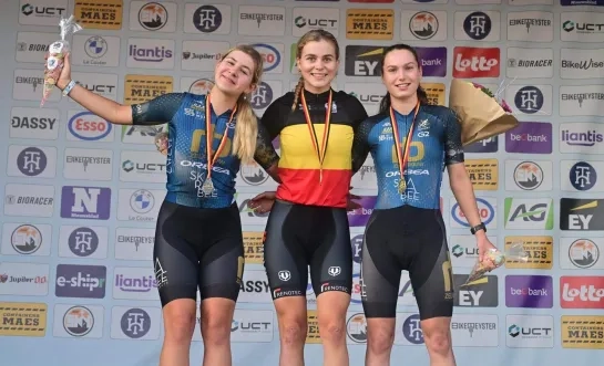 Liese Geuens wint bk shorttrack 