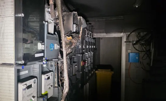 Brand in elektriciteitskast in Rijkevorsel: achttien appartementen onbewoonbaar
