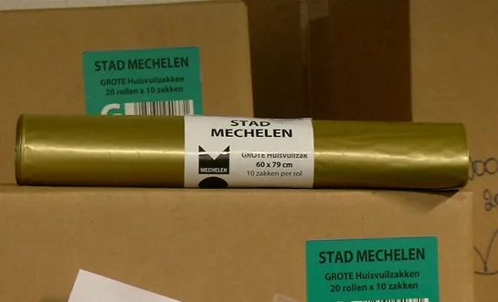 Gouden huisvuilzak Mechelen