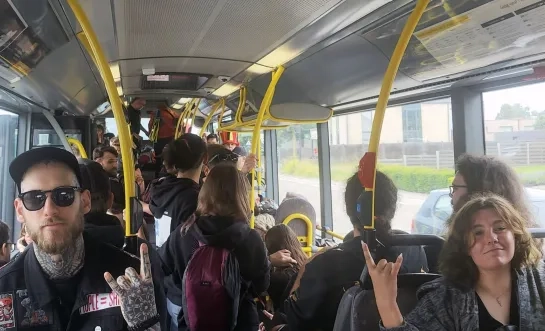 Bussen naar Graspop Dessel 2024
