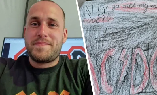 AC/DC fan Robbe Van Wuytswinkel Dessel