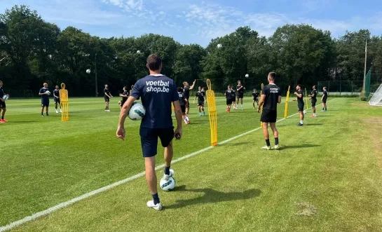 Westerlo Jupiler Pro League leider hoogste klasse voetbal training 13082024