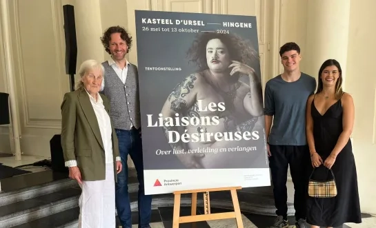hertog bezoekt Kasteel d'Ursel Hingene