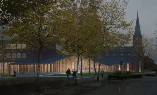 Ontwerp nieuw administratief centrum Olen