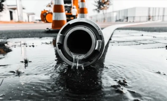Waterleiding stockbeeld