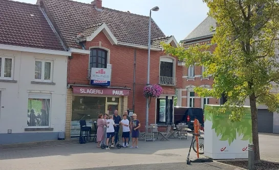 Slagerij Paul café Heffen Mechelen opwaardering